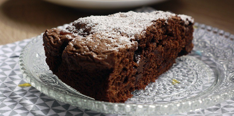 Gâteaux au chocolat sans matière grasse.