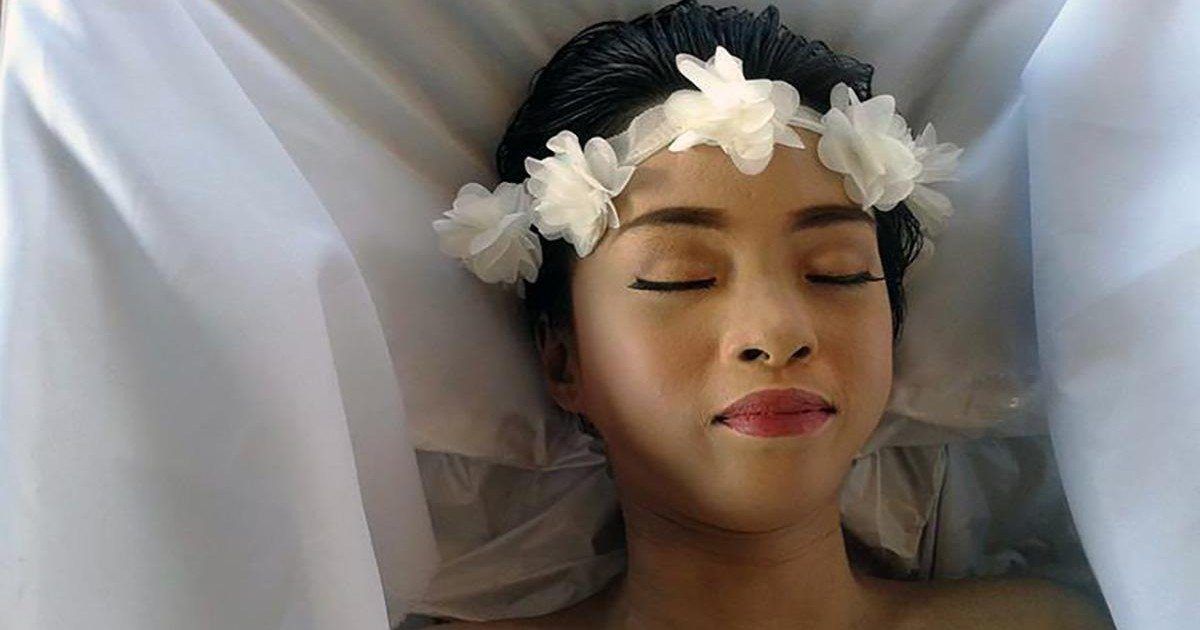 Cette femme décédée d'un cancer, réalise son souhait de mourir belle