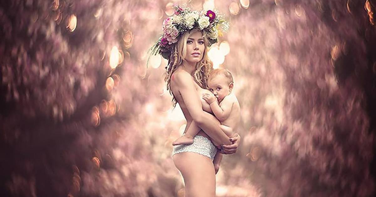 Cette photographe capture des mamans allaitant leur bébé