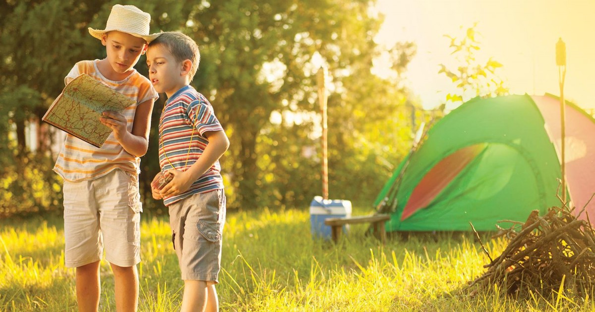 La colonie de vacances sont toujours tendance pour les plus jeunes