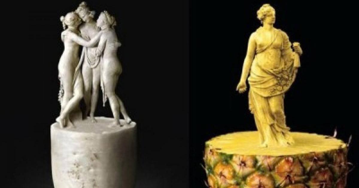 Jouer avec la nourriture, l'occasion de réaliser des œuvres d'art