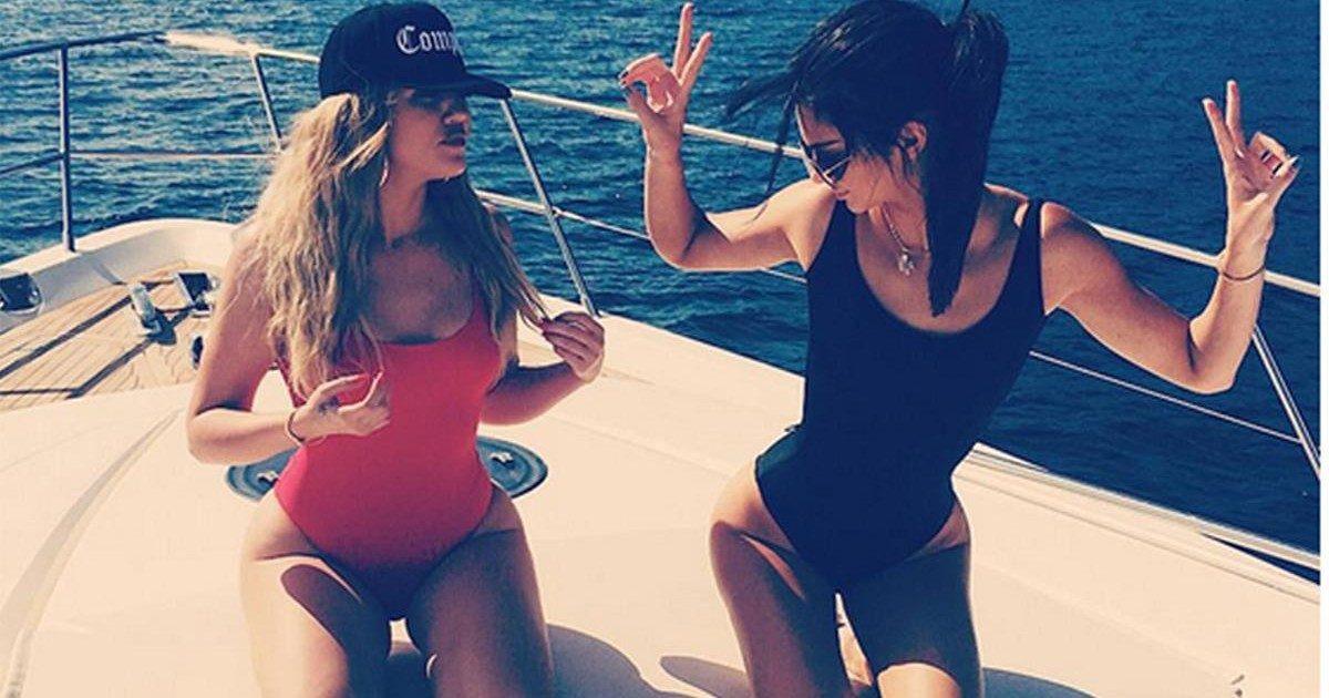 Les Kardashian lancent une nouvelle tendance, le Thighbrow