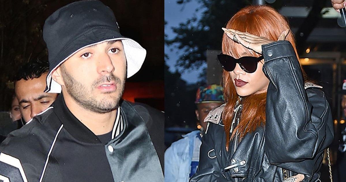 Karim Benzema se serait fait chiper Rihanna par une star de la F1 !