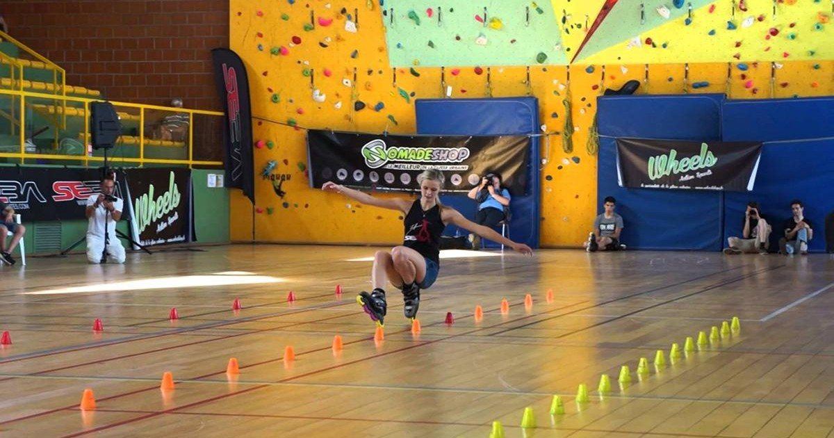 Klaudia Hartmanis, la nouvelle sensation du roller remporte le titre mondial à Paris !