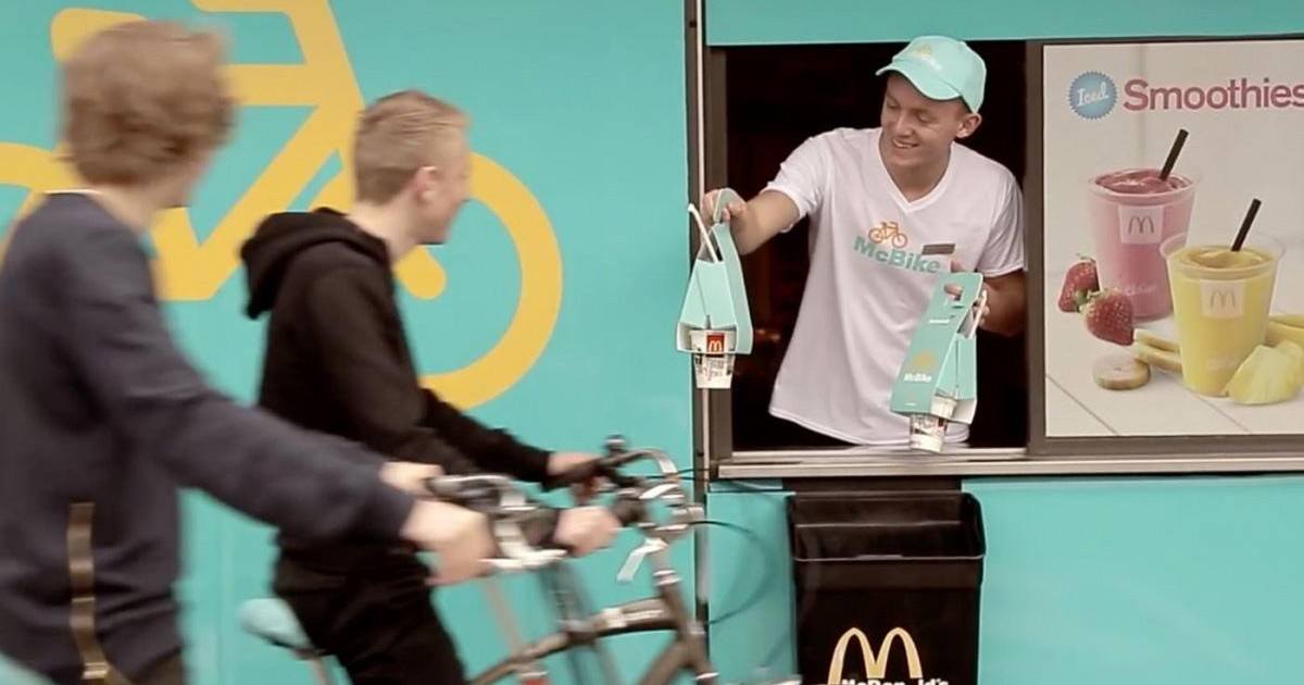 McDonald's sort le McBike, un packaging pour les cyclistes