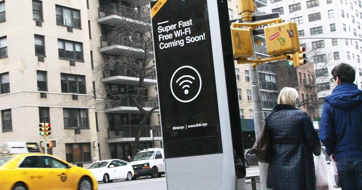 New York : des bornes wifi pour remplacer les cabines téléphoniques