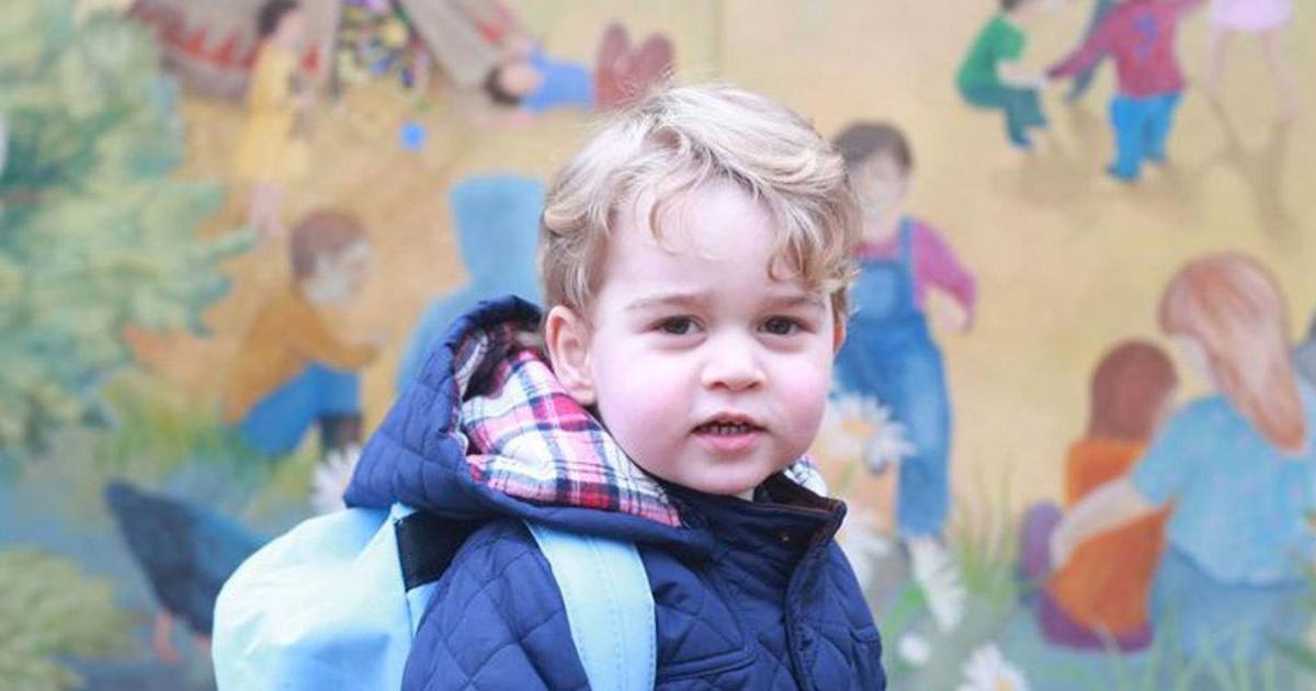 Le prince George fait ses premiers pas à la crèche
