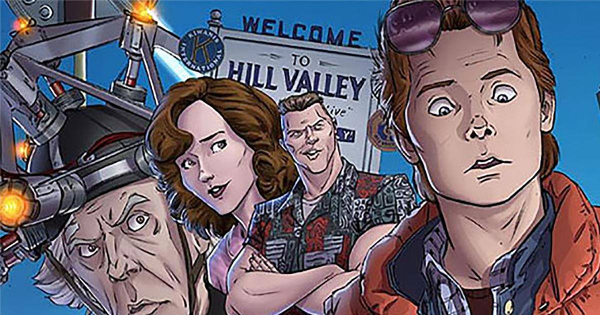 Retour vers le futur revient sous forme de comics !