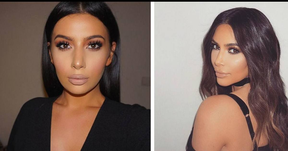 Le sosie de Kim Kardashian fait le buzz sur Instagram