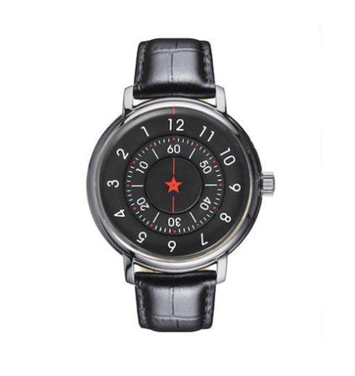 Montre Noir Aleksandrov CCCP Homme