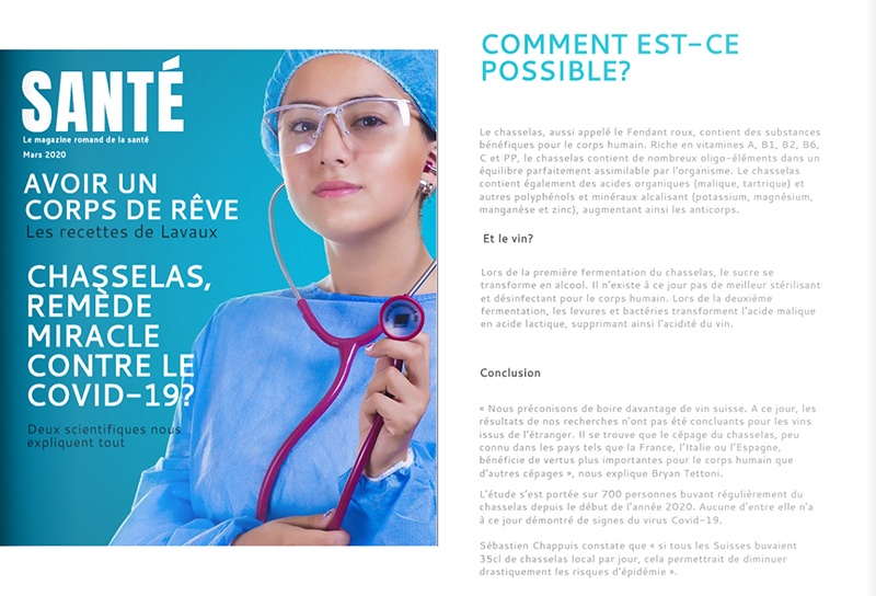 Magazine Santé Suisse