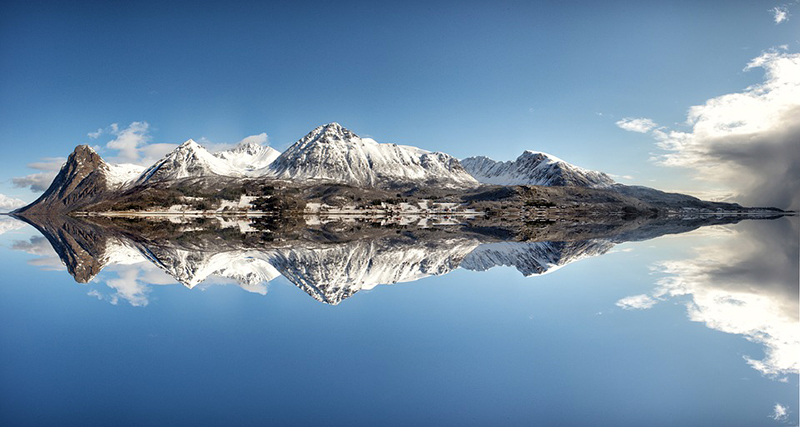 Fjord en Norvège