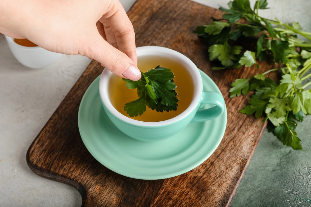 Infusion de persil pour perdre du poids