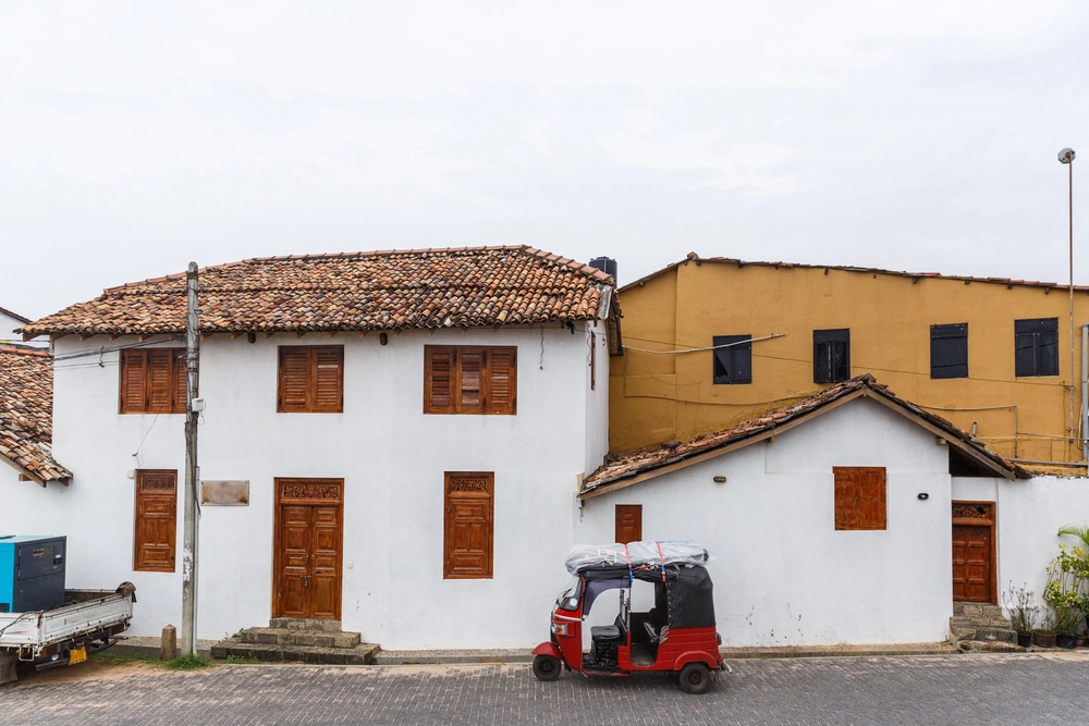 Galle et son fort hollandais