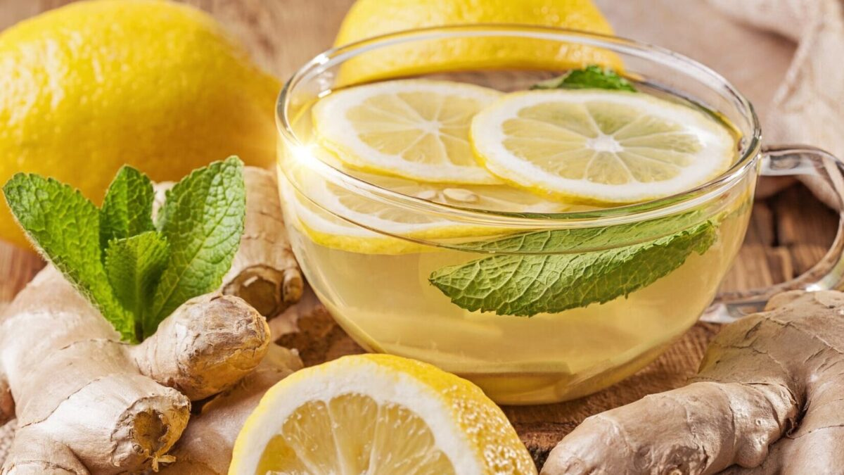 Thé citron au gingembre