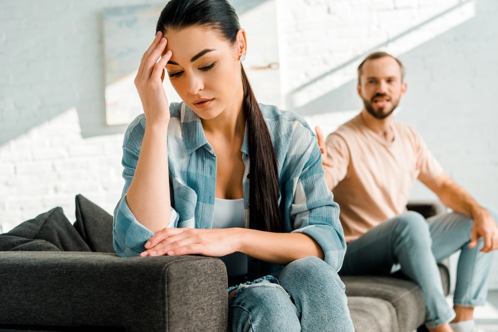 Couple qui se dispute