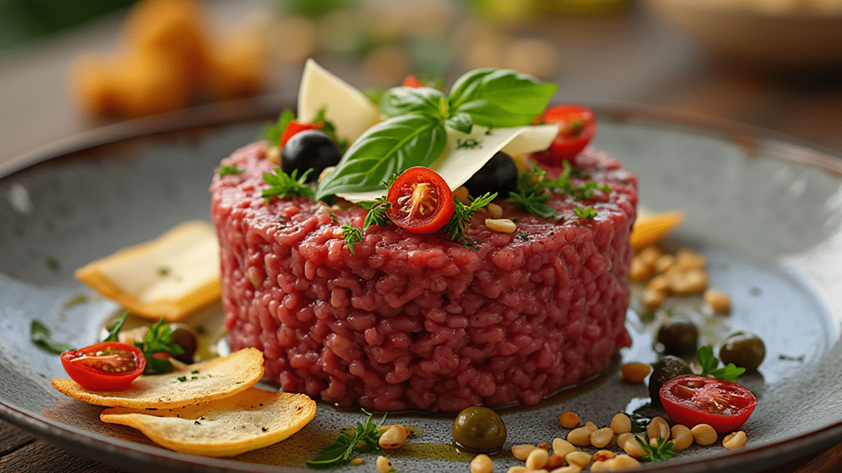 Recette tartare italien