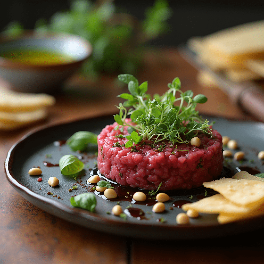 Tartare de boeuf